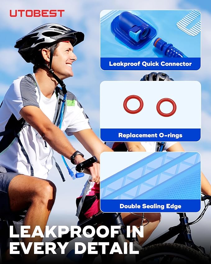 UTOBEST Water Bladder, Hydration Bladder 1L, 3L Water Bladder - Image 4