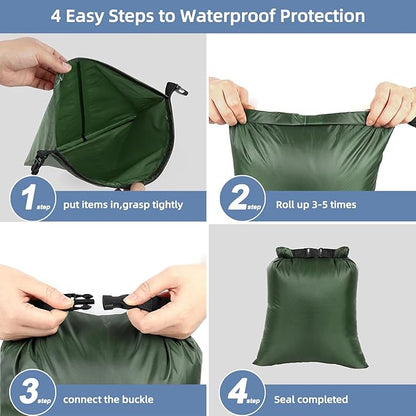 6PCS Dry Bags Waterproof, Lightweight Dry Bags - Image 3