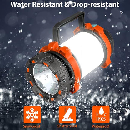 BOBKID 2 Pack Camping Lantern, Outdoor LED Camping Light, Rechargeable - Image 2