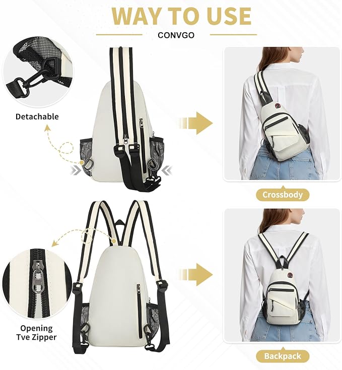 Small Crossbody Bag Casual Sling Bag - Image 4