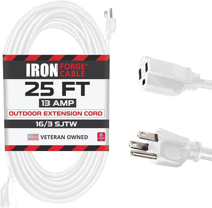 Iron Forge Cable Weatherproof 25 Ft Outdoor Extension Cord by IronForgeCable