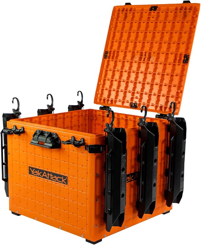 YakAttack BlackPak Pro 16" x 16" Kayak Fishing Crate - Image 2