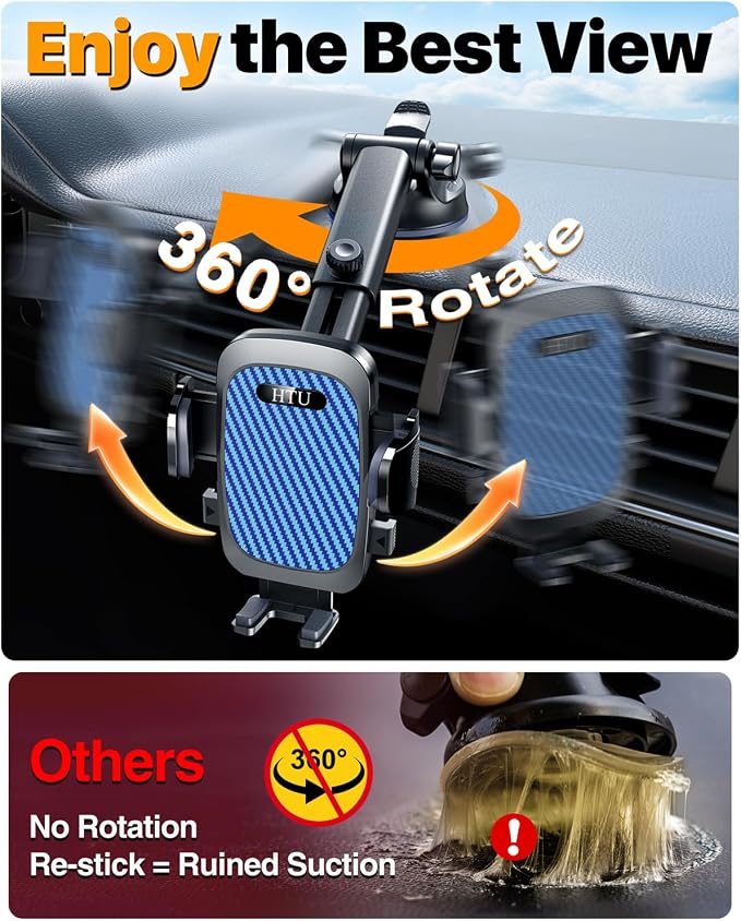 HTU 2026 Ultimate Best【True Military-Grade & Safety Cert】Car Phone - Image 4