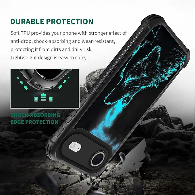 for iPhone 17 Air Case, for MagSafe Graphic Design for Girl Boy Soft Silicone - Image 6