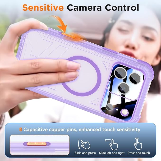 WIFORT for iPhone 17 Pro Max Waterproof Case, - Image 6