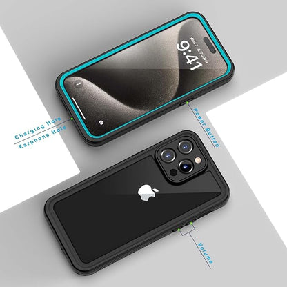 Lanhiem for iPhone 15 Pro Max Case, IP68 Waterproof Dustproof Shockproof Cases - Image 6