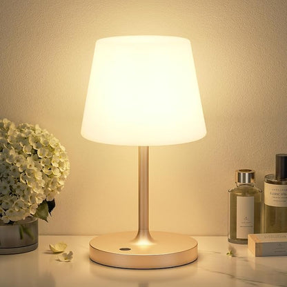 Kakanuo Champagne Gold Shower Lamp Waterproof, Rechargeable Cordless Lamp by KakanuoLightings