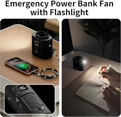 Socool 14500mAh Portable Waist Fan Clip on Belt 360 Rotation Wearable - Image 6