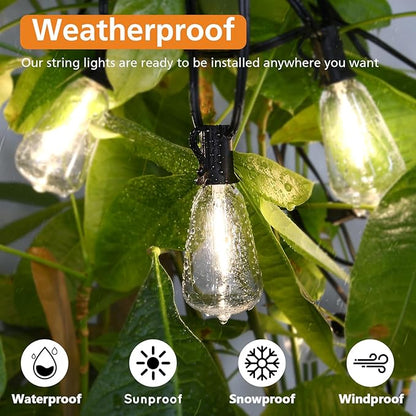 Brightever 200FT Outdoor String Lights - Image 5