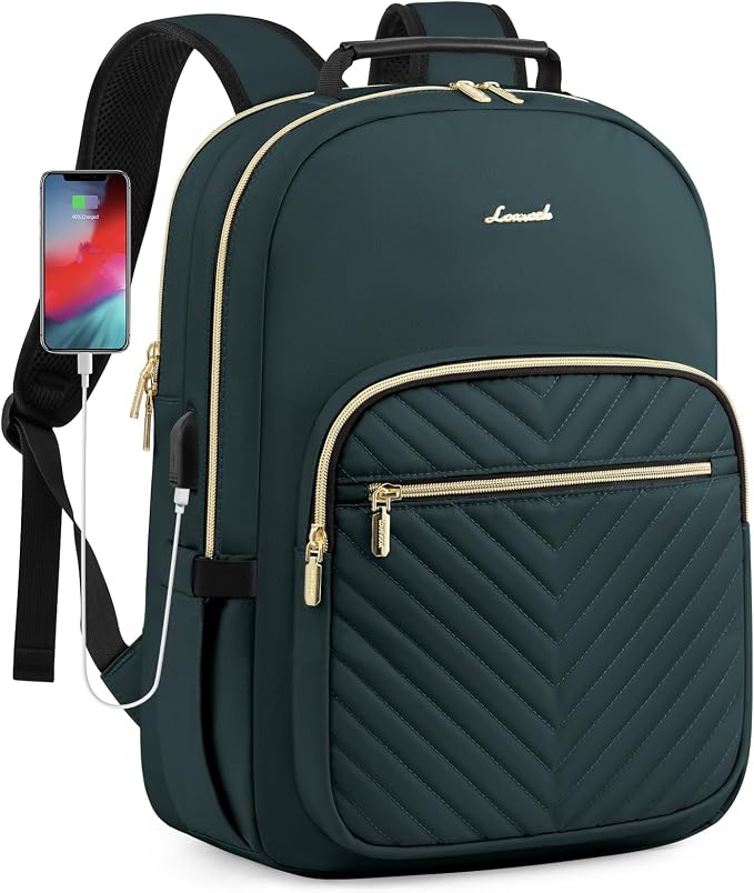 LOVEVOOK Laptop Backpack Purse for Women, Work Business Travel Computer Bags by LOVEVOOK