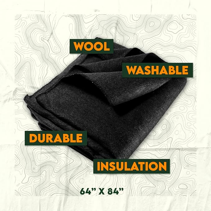 SE Black 64" x 84" 4-lb. Warm Blanket - Image 6