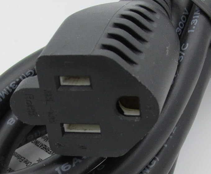 RiteAV - 15 Feet Power Extension Cord - Image 2