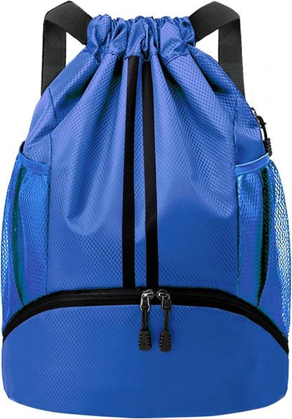 JELUTAR Drawstring Backpack Gym Bag by JELUTAR