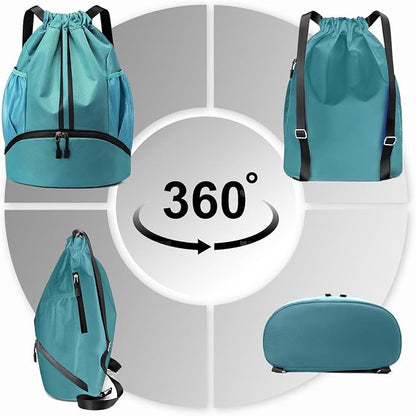 Hoedia Sports Drawstring Backpack - Image 7