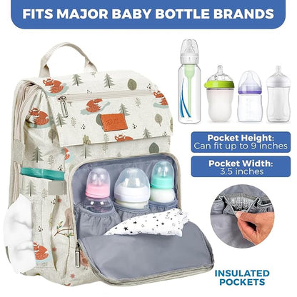 PILLANI Baby Diaper Bag Backpack - Image 4
