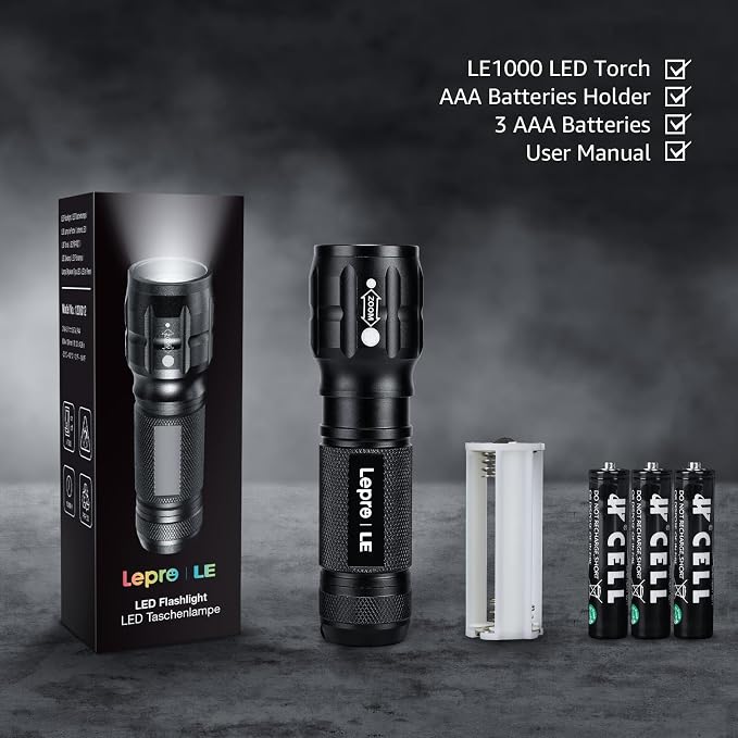 Lighting EVER LED Flashlights High Lumens, Small Flashlight, Waterproof - Image 8