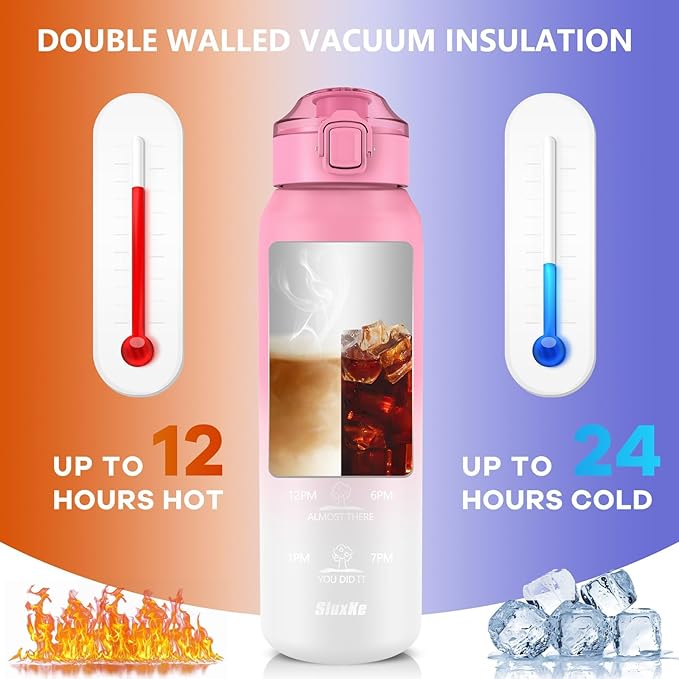 SLUXKE 17oz Insulated water bottles - Image 4