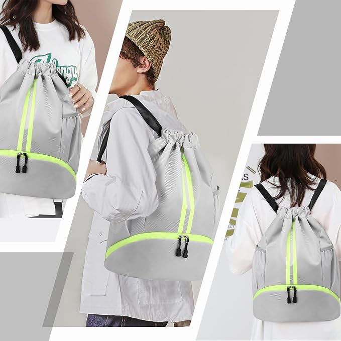 Hoedia Sports Drawstring Backpack - Image 8