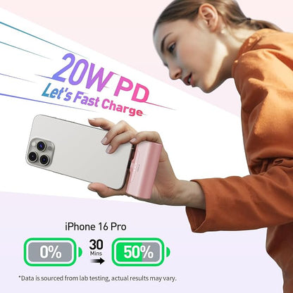 iWALK Portable Charger for iPhone 17/16/15 USB-C Small Power Bank 20W 4 - Image 2