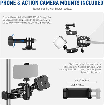 NEEWER Heavy Duty Super Clamp - Image 2