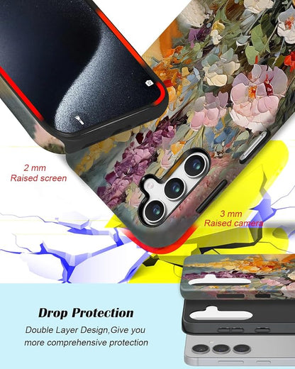 Compatible for Samsung Galaxy A57 5G Case, Dual Layer Heavy Duty 2 in 1 - Image 3