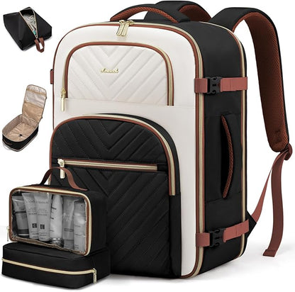 LOVEVOOK Travel Backpack Carry on Flight Approved 40L, Waterproof TSA Travel by LOVEVOOK