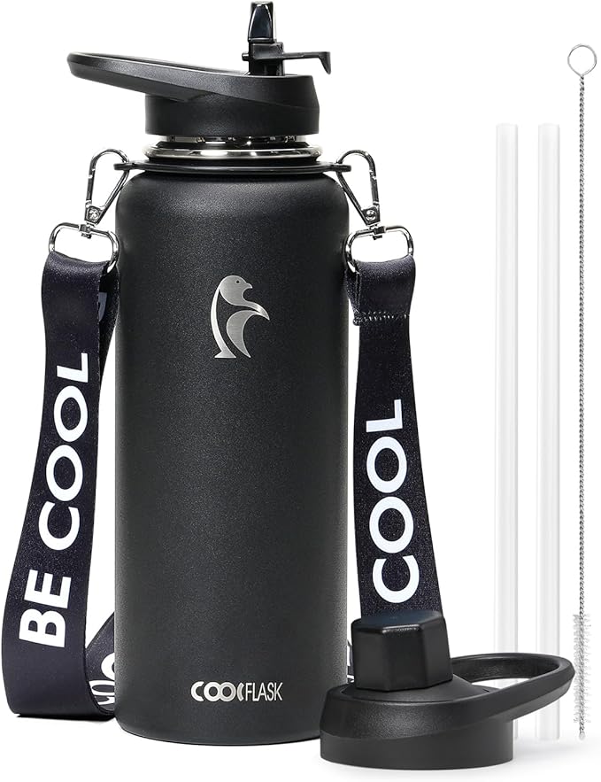 Coolflask 40 oz Water Bottle by Coolflask