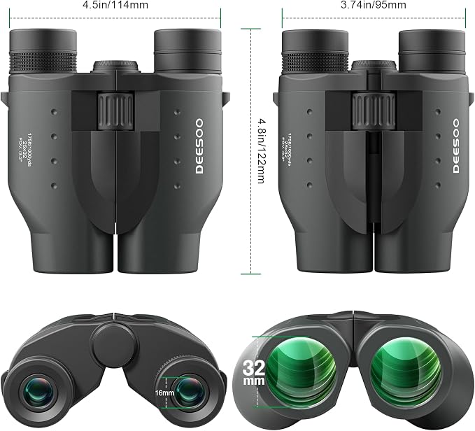 25x32 Compact Binoculars for Bird Watching - Image 8