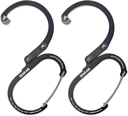 GEAR AID HEROCLIP 360° Swivel Carabiner Gear Clip and Hook by GEARAID