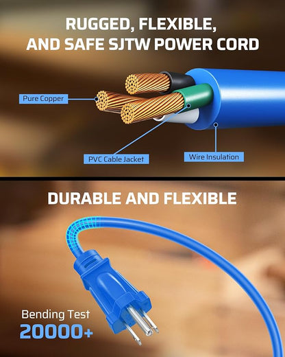 DEWENWILS Extension Cord Reel - Image 4