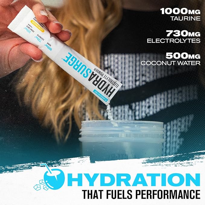 Jacked Factory Hydrasurge Electrolytes Powder Packets - Image 3