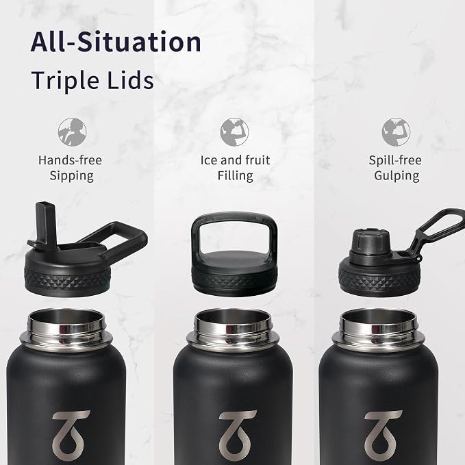 Trebo 32 oz Water Bottle Insulated - Image 3