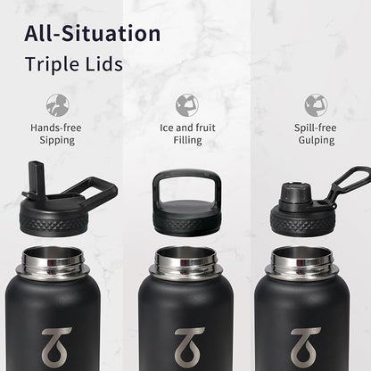 Trebo 32 oz Water Bottle Insulated - Image 3