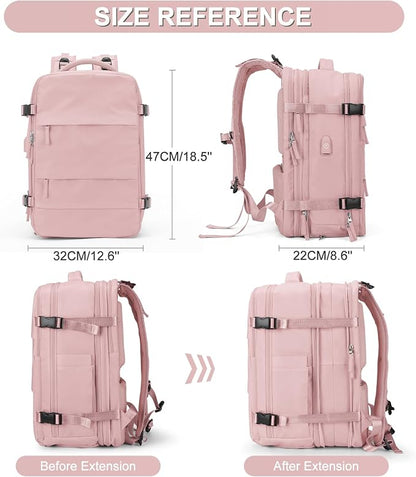 coofay Expandable Travel Backpack - Image 2