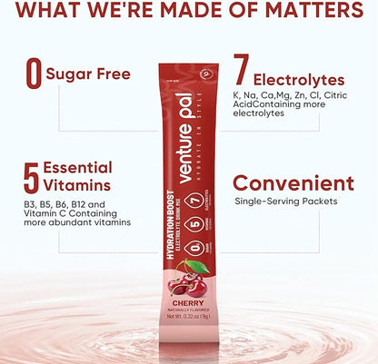 Venture Pal Sugar Free Electrolyte Powder Packets - Image 4