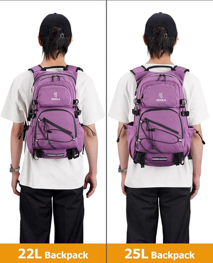 NOOLA Hydration Backpack with 3L Water Bladder, 22L / 25L Water Backpack - Image 2