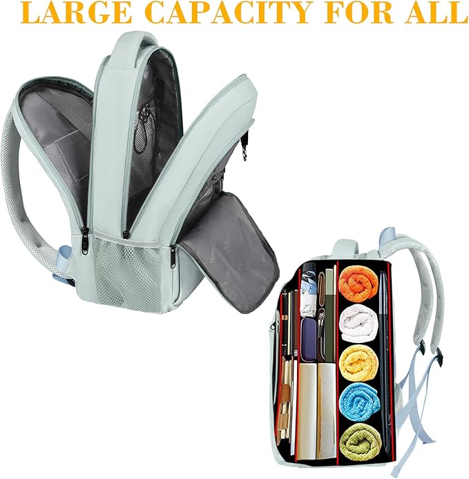 MATEIN Travel Laptop Backpack, Lightweight Anti Theft School Bookbag - Image 7