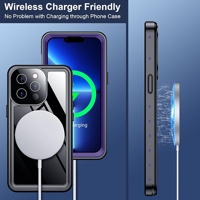 SPIDERCASE for iPhone 13 Pro Max Case Waterproof, Built-in Lens & Screen - Image 6