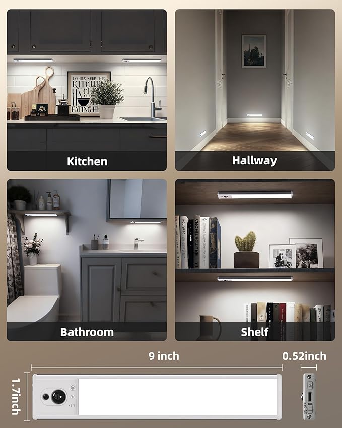 EZVALO 5-Pack Under Cabinet Lighting - Image 8