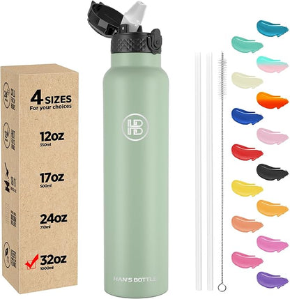 Han's Bottle Sports Water Bottle - 32 Oz by han%27s+bottle