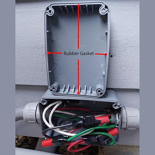 NineLeaf Outdoor Junction Box IP66 Waterproof Electrical Enclosure - Image 2