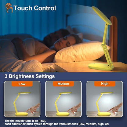 Akejrym LED Desk Lamp for Office Home & Battery Operated Lamp Rechargeable Lamp - Image 2