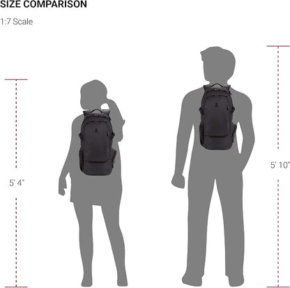SwissGear 3598 Backpack, Narrow Daypack, Dark Grey - Image 6