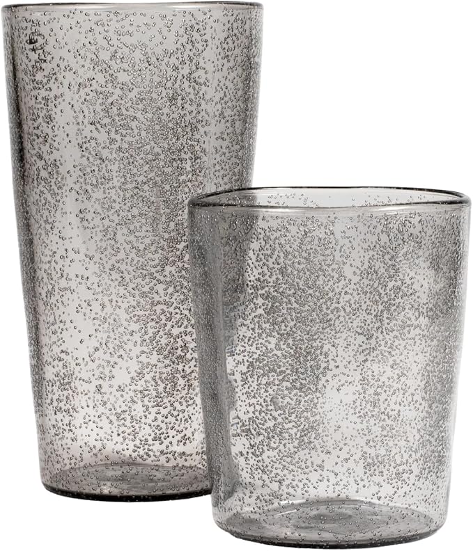 Fizz Bubbles Durable Acrylic 8-Piece Indoor/Outdoor Drinkware Set - Image 3