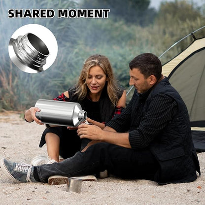 1 Gallon Water Bottle Insulated, BPA Free&Leak Proof, 128oz Stainless Steel - Image 9