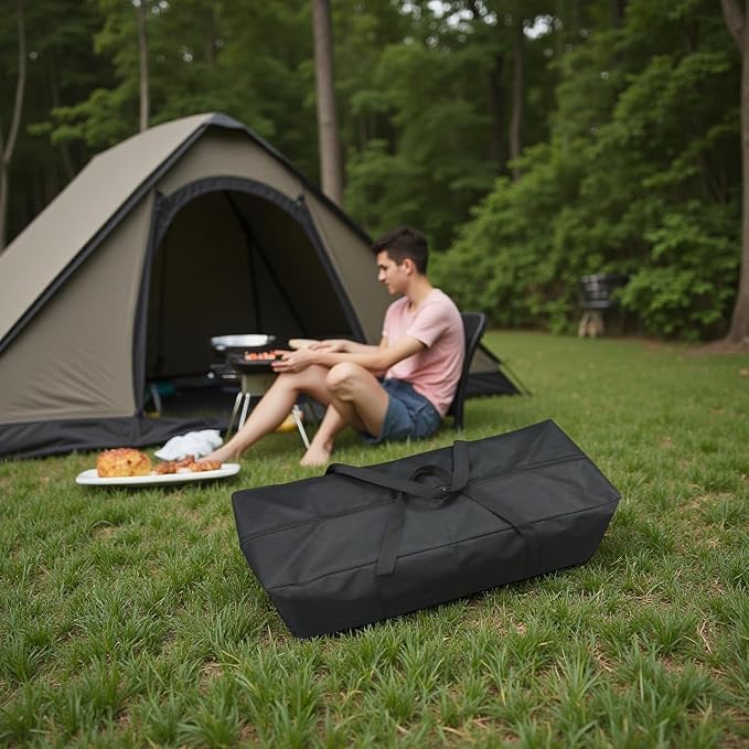Heavy Duty Water-Resistant Long Duffle Bag - Image 9