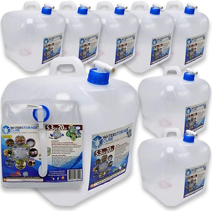 WaterStorageCube BPA Free Collapsible Water Container by WaterStorageCube%C2%AE