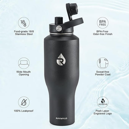 RAYMYLO 40 oz Insulated Water Bottle - Image 5