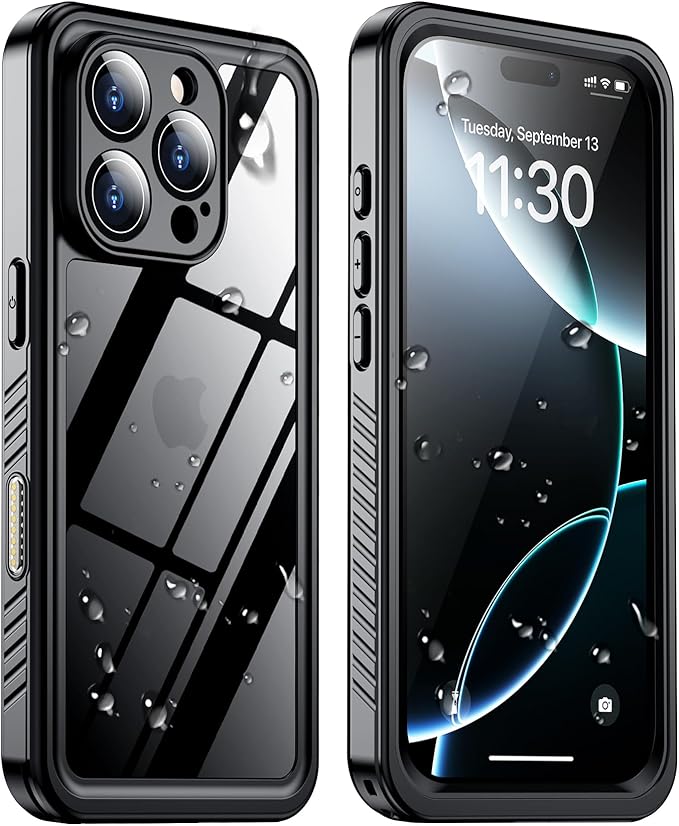 2025 New Designed for iPhone 16 Pro Case Waterproof, Phone Case for iPhone 16 by Red2Fire