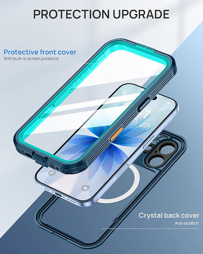 Lanhiem Magnetic for iPhone 17 Case, IP68 Waterproof, Compatible - Image 5